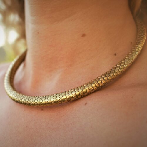 Snake Skin Choker