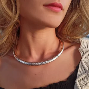 Engraved Choker Necklace