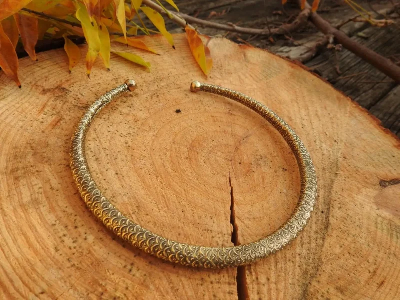 Peacock Skin Halsband