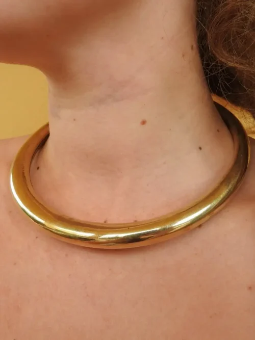 Golden Choker Necklace