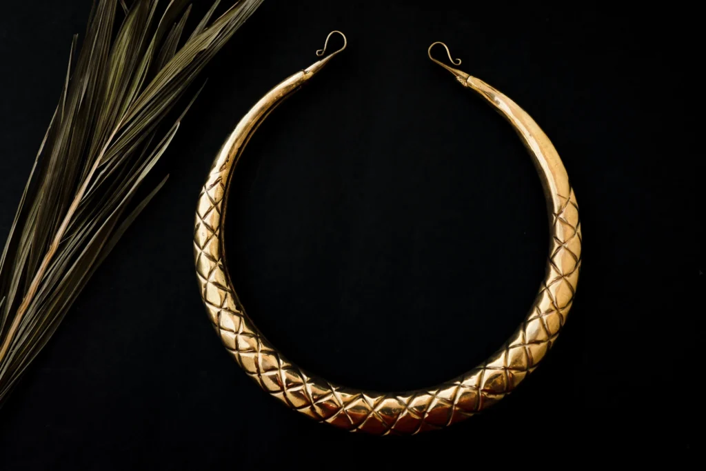 Zig Zac Choker Halskette