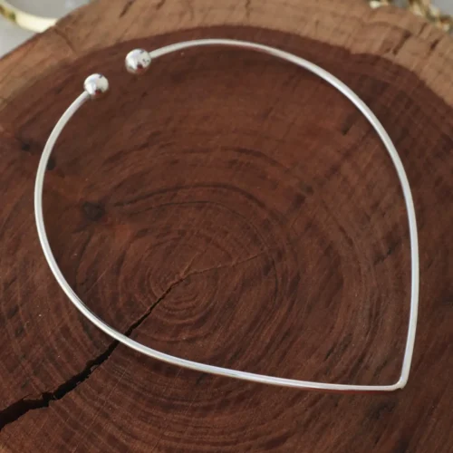 Silver Collar Necklace