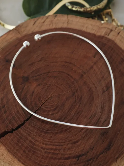 Silver Collar Necklace