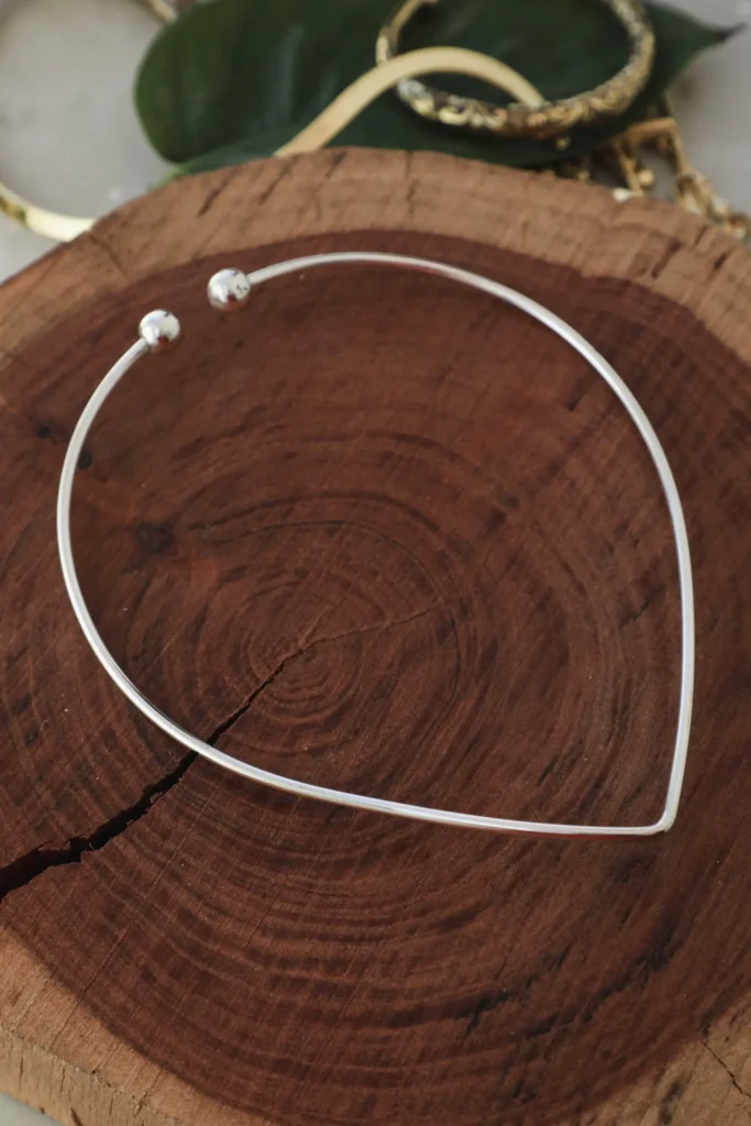 Silver Collar Necklace