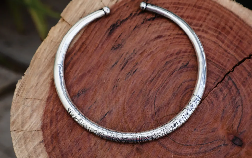 Engraved Choker Necklace