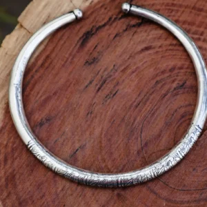 Engraved Choker Necklace