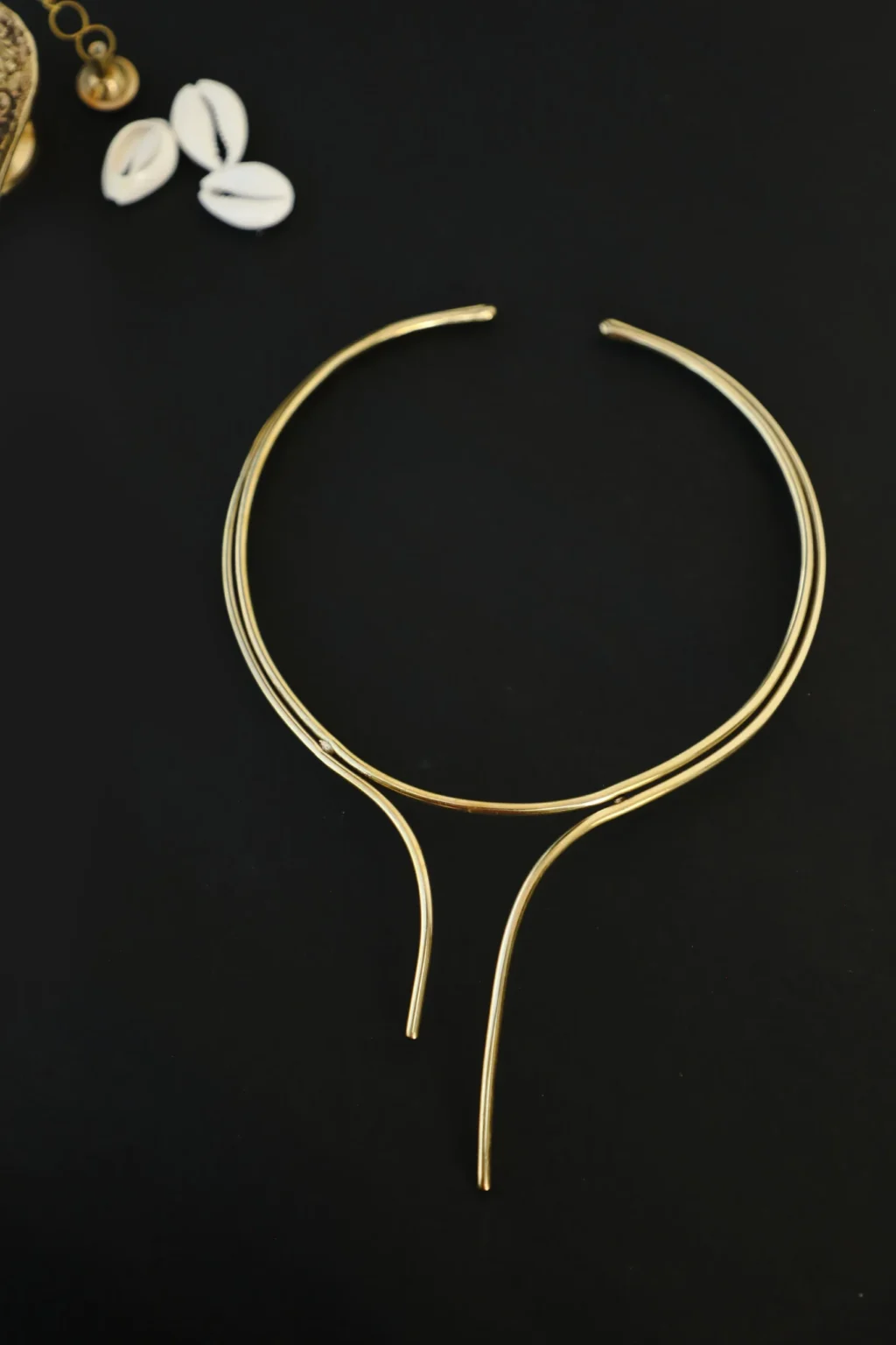 Handcarved Torque Necklace