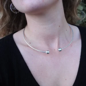 Silver Wire Necklace