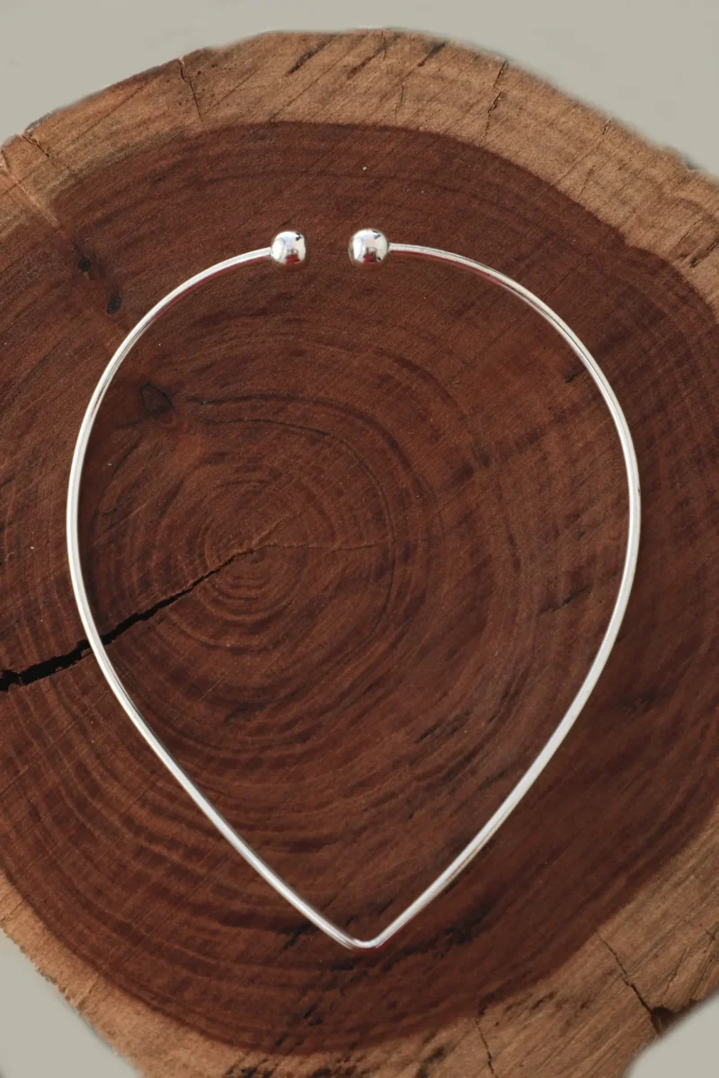 Silver Collar Necklace