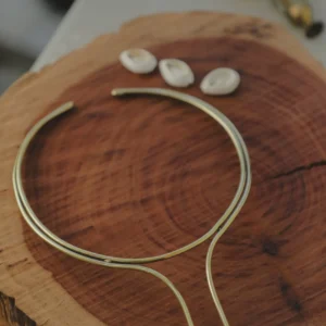 Handcarved Torque Necklace