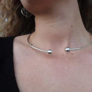 Silver Wire Necklace