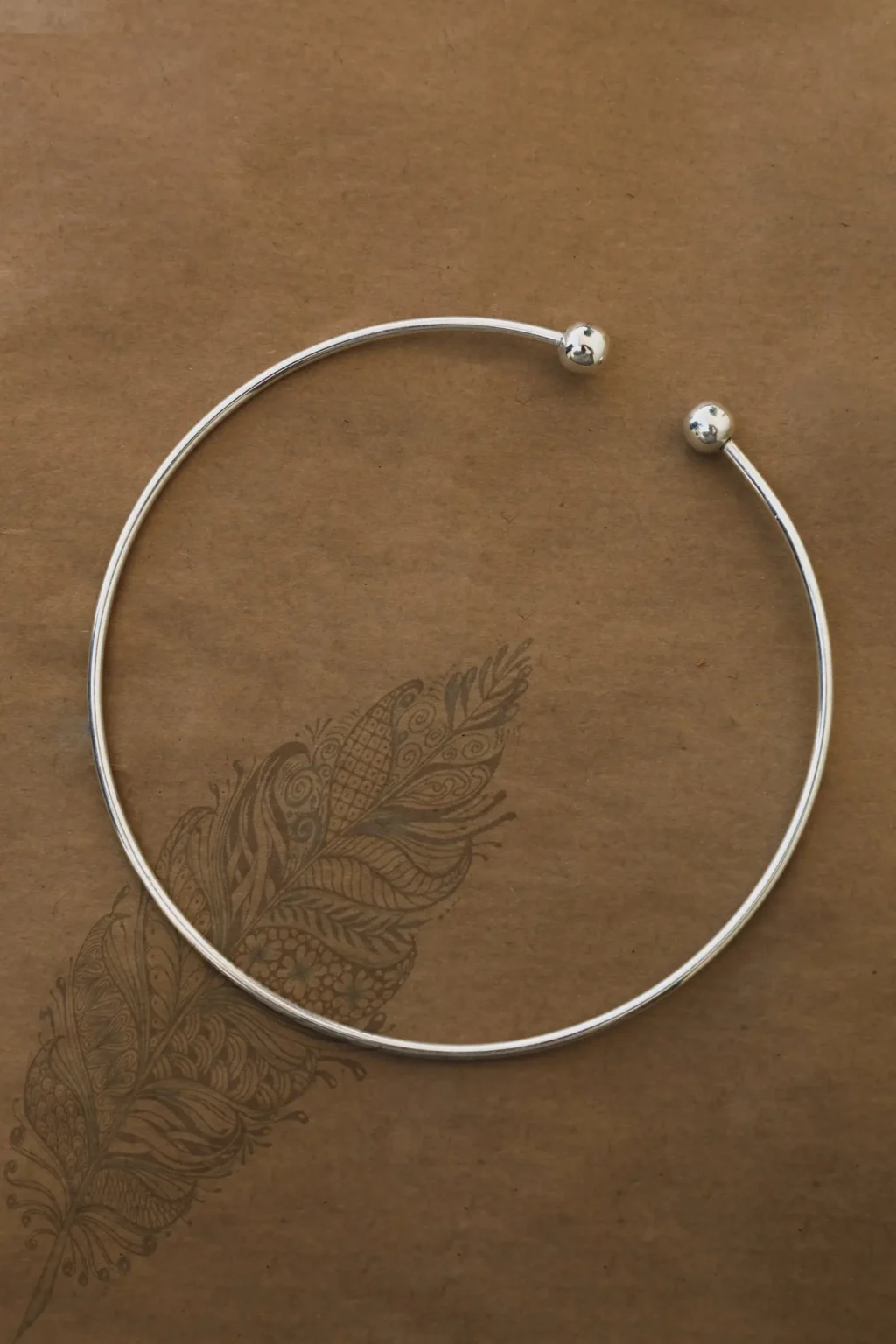 Silver Wire Necklace