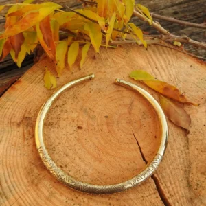 Engraved Choker Necklace