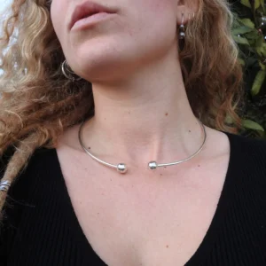 Silver Wire Necklace