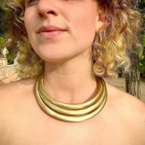 Mehrreihige Choker-Halskette