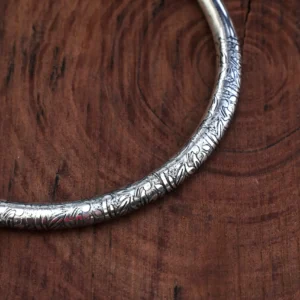 Engraved Choker Necklace