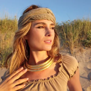 Mehrreihige Choker-Halskette