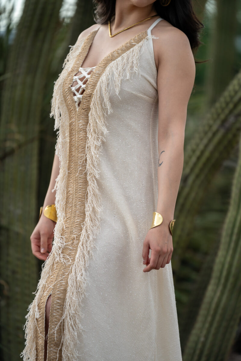 Patricia Abito con frange