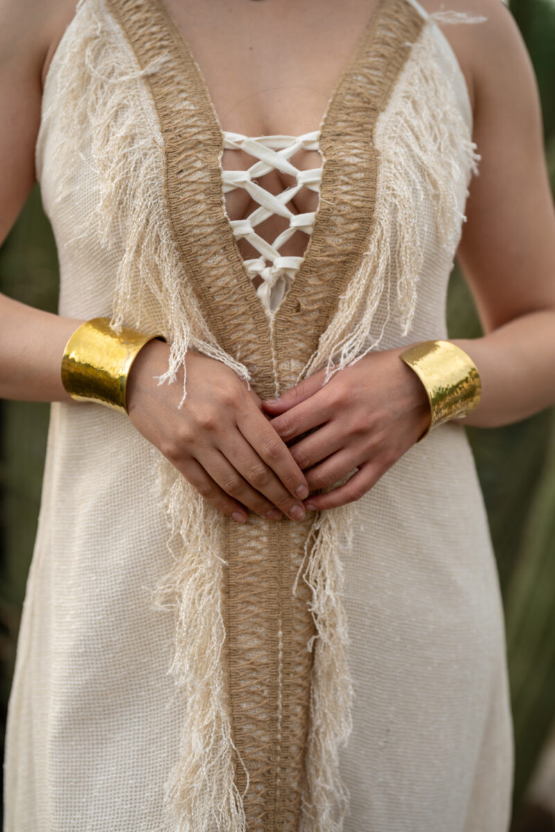 Patricia Abito con frange