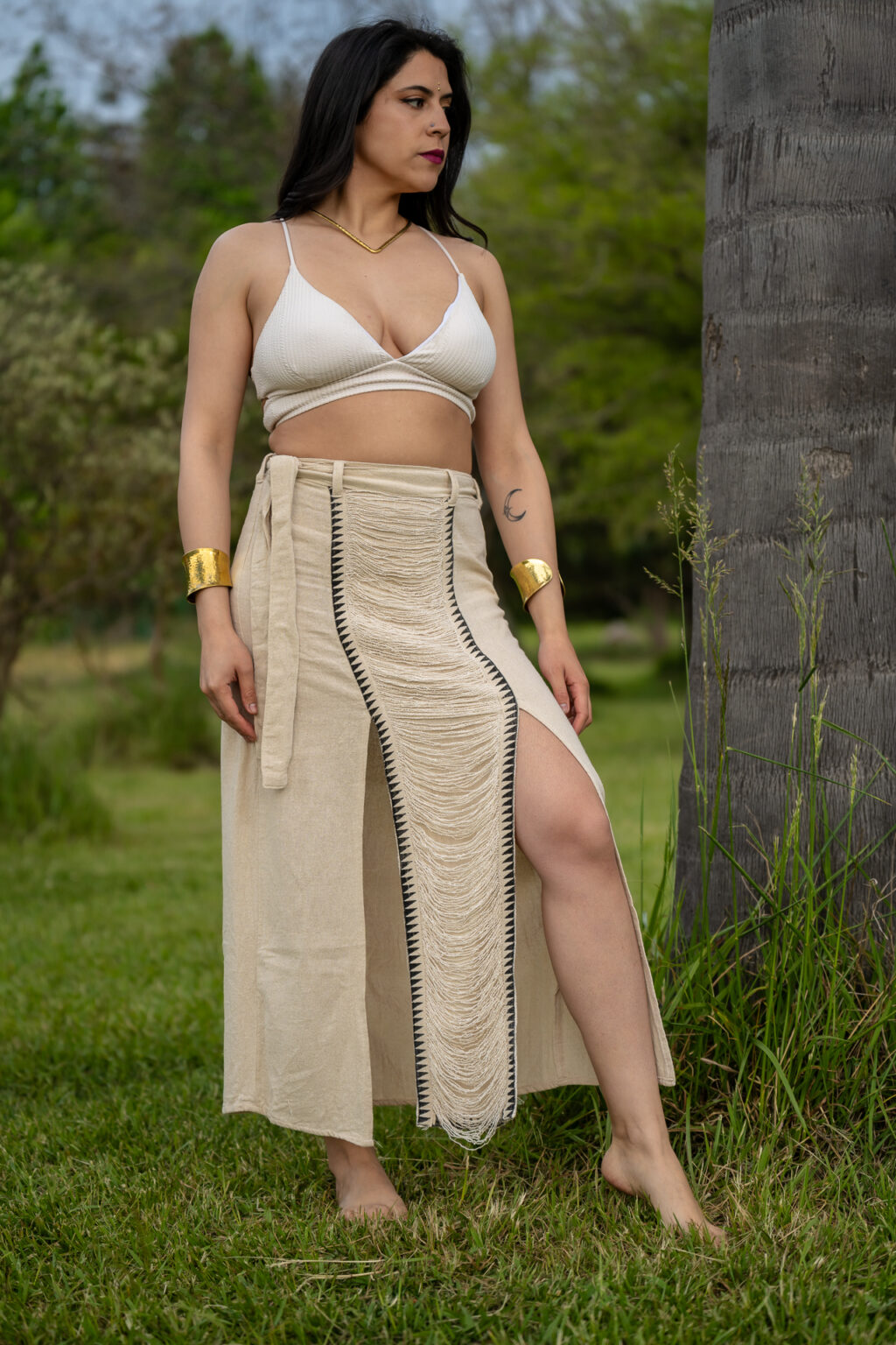 Patricia Fringe Skirt