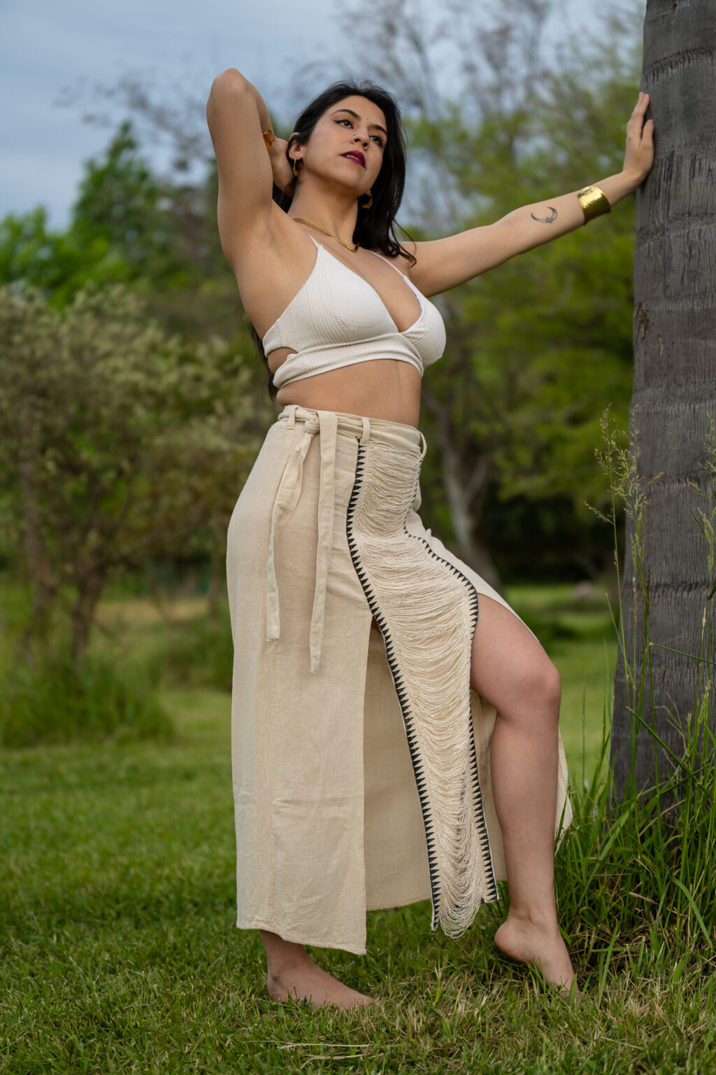 Patricia Fringe Skirt