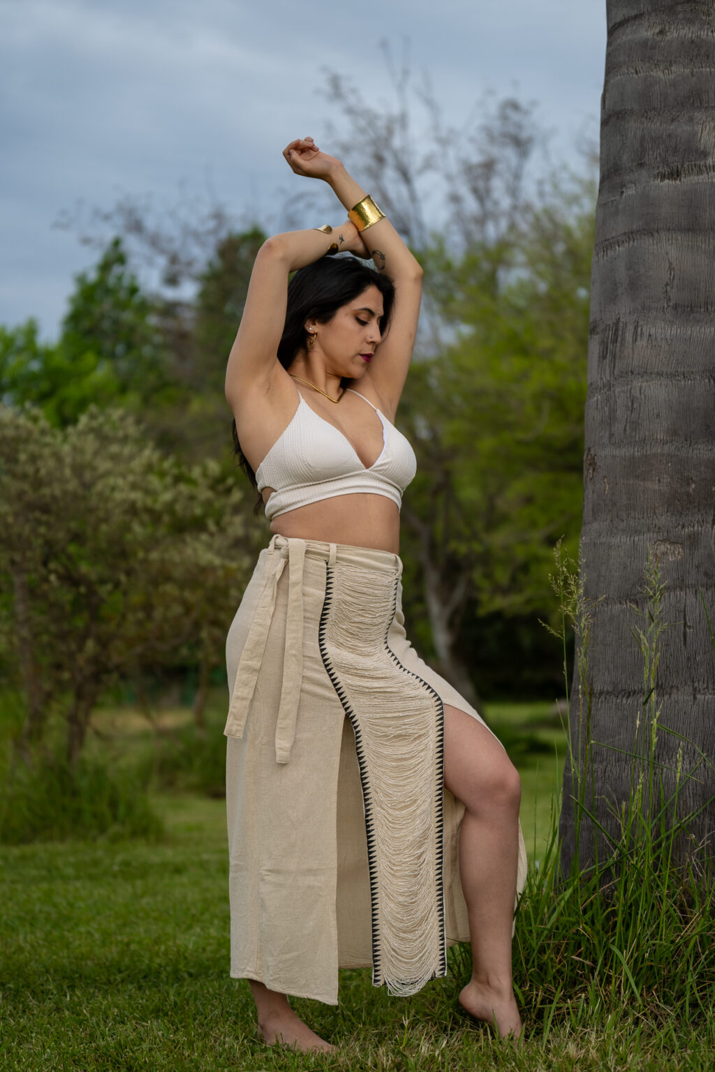 Patricia Fringe Skirt