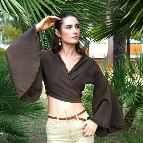 Sandswept Bell Sleeve Top