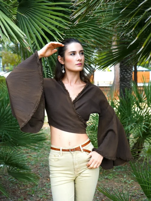 Sandswept Bell Sleeve Top