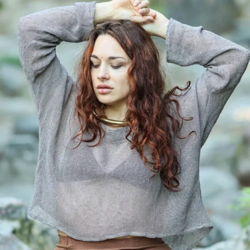 tropical Breeze Knit Top