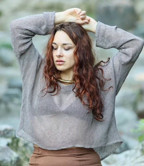 haut en tricot tropical breeze