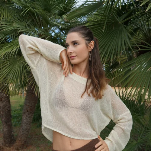 Tropical Breeze Knit Top