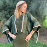 Ivory Threads Poncho