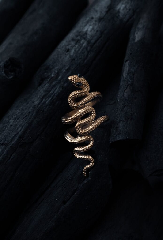 Snake Wrap Adjustable Ring