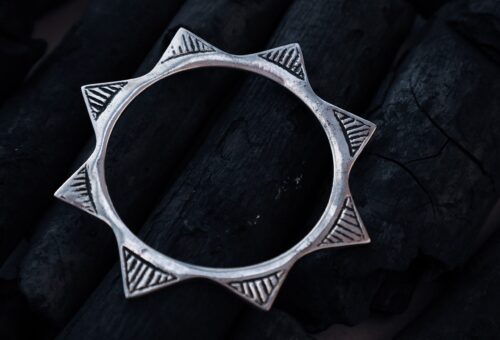 Bracciale-bracciale Sun in ottone per lei