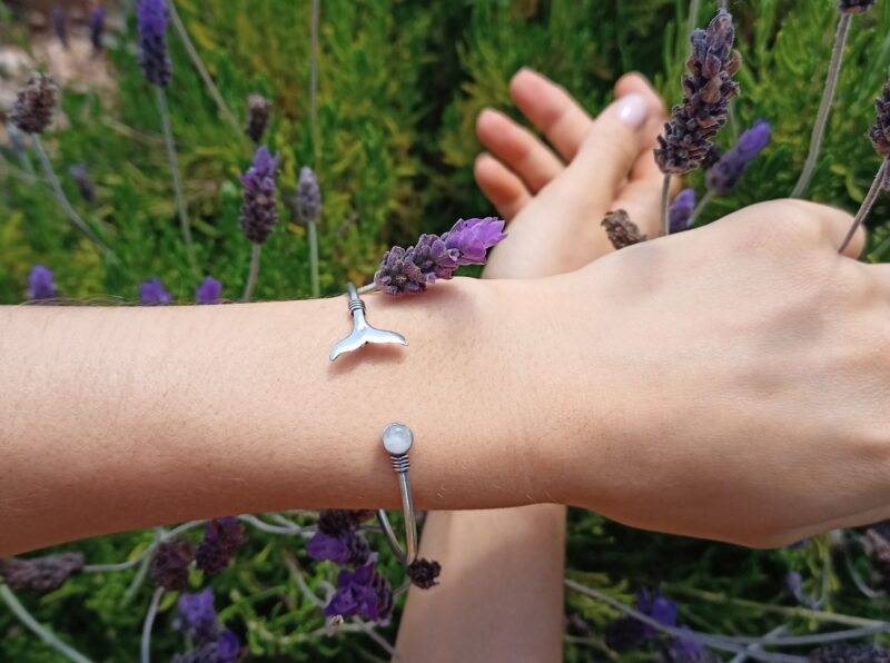 Bracciale a coda di balena