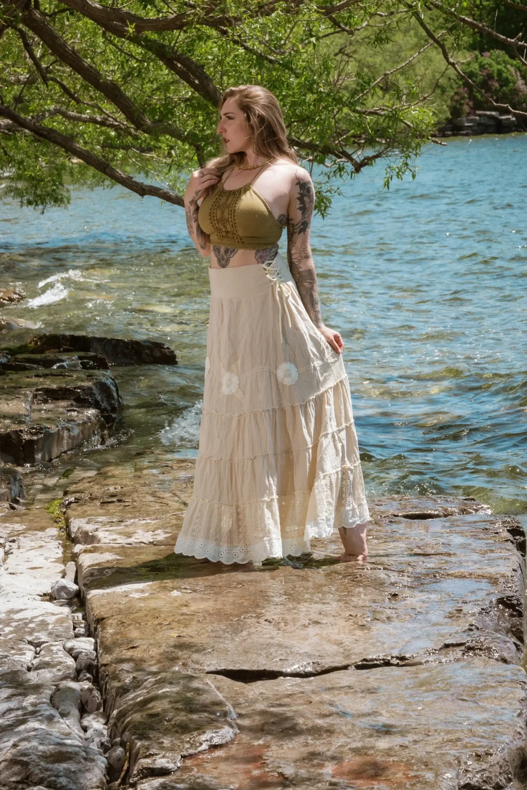 Langer böhmischer Rock