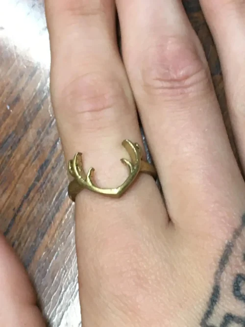 Reindeer Horn Ring