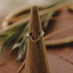 Rentierhorn Ring