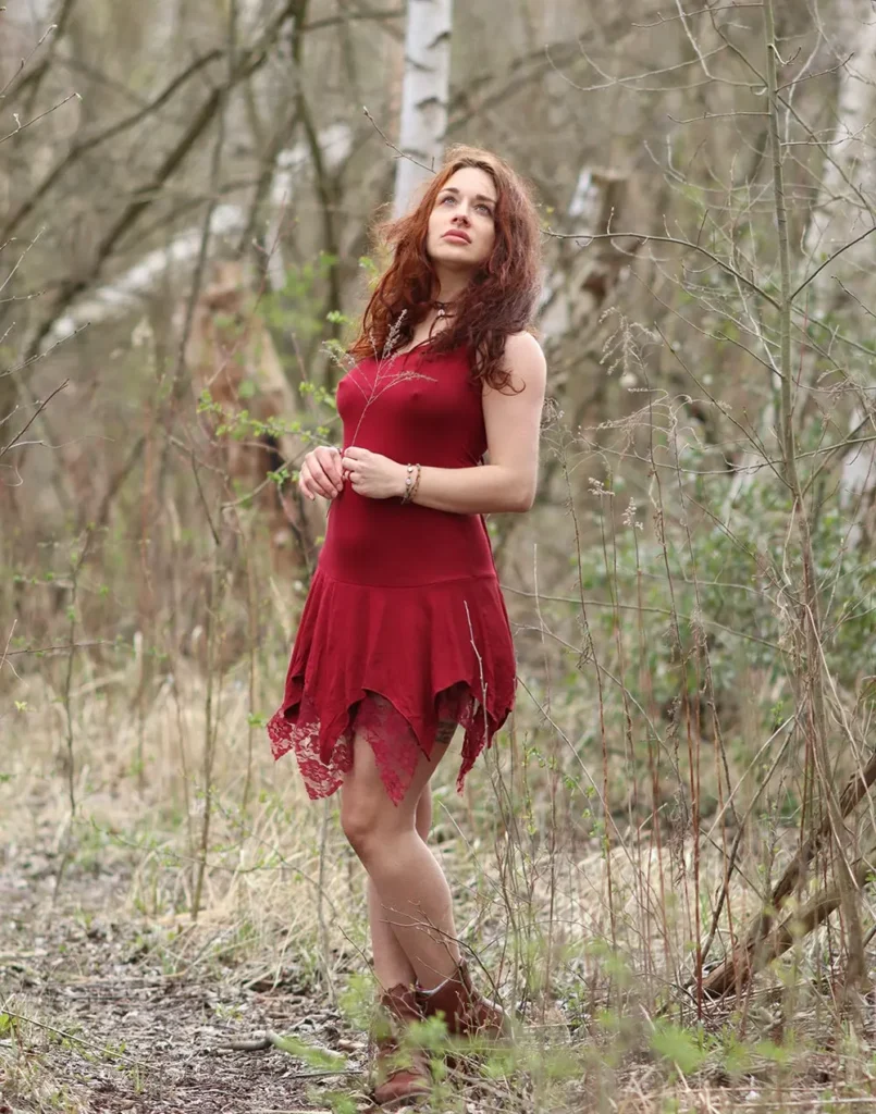 10 Backless Hood Dress