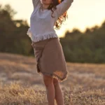 Fringed Cotton Top