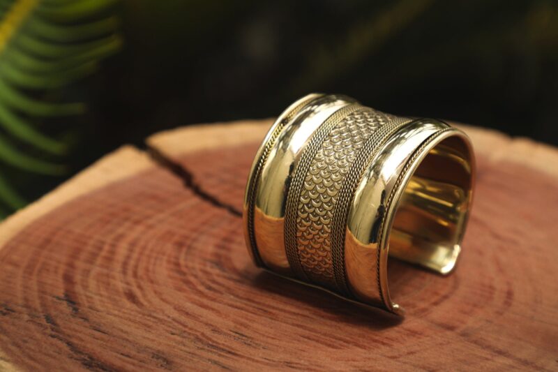 Bracelet manchette tribal