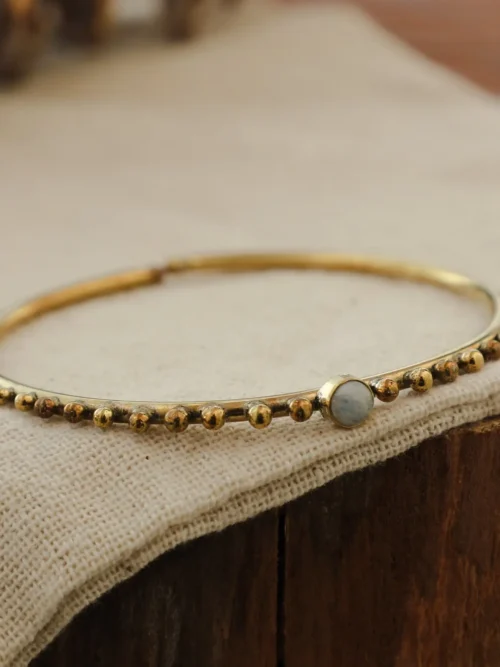 Gypsy Moonstone Bracelet