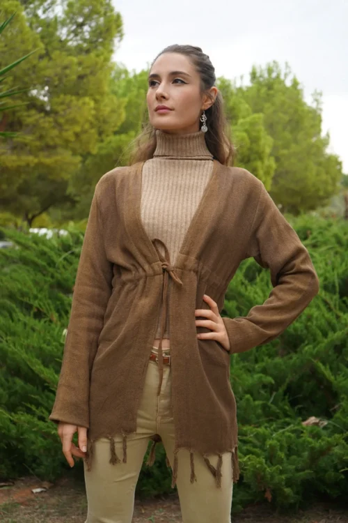 Kimono/Robe à volants Patricia