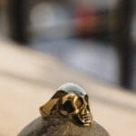 Vintage-inspirierter Totenkopf-Ring