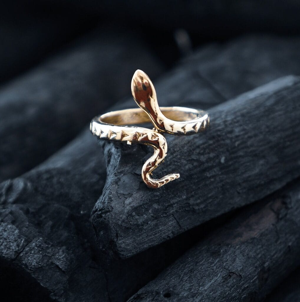 Snake Spiral Ring