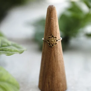 Zierlicher Boho verstellbarer Ring