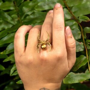 Anello Ragno Tarantola Boho