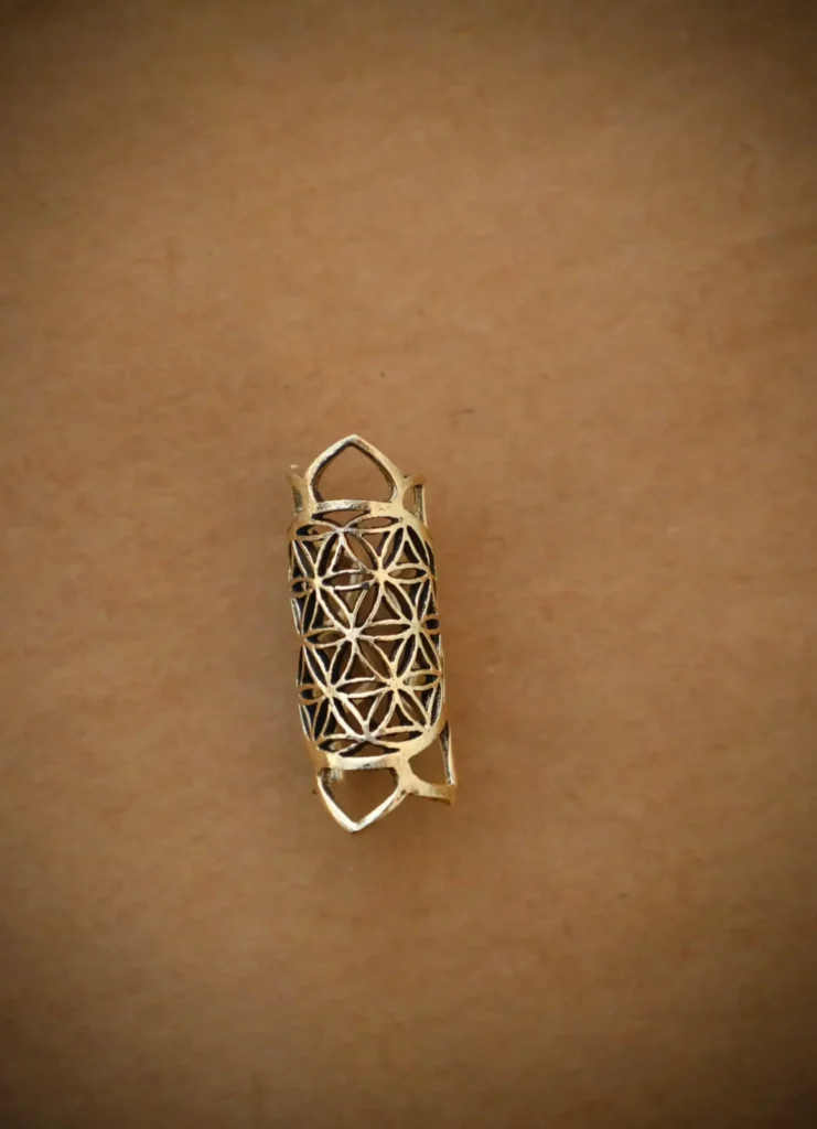 Flower of Life Dread Bead