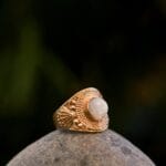 Anello di tendenza Boho Tiger Eye