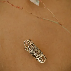 Dreadlock Cuff  Sacred Geometry